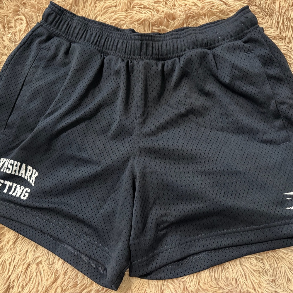 Gymshark Men's Athletic Navy Blue Shorts